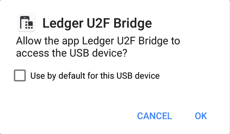 how to use a ledger wallet with android 1