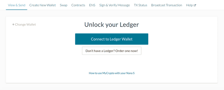 Unlock your Ledger